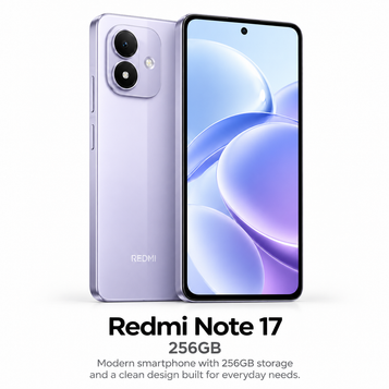 Redmi Note 17 – 256GB – New, Box Packed