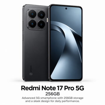 Redmi Note 17 Pro 5G – 256GB – New, Box Packed