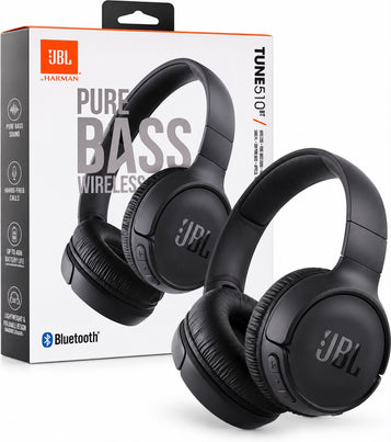 JBL Tune 510BT Wireless On-Ear Headphones – Black