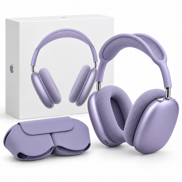 Apple AirPods Max USB-C in purple — studio product image on white background