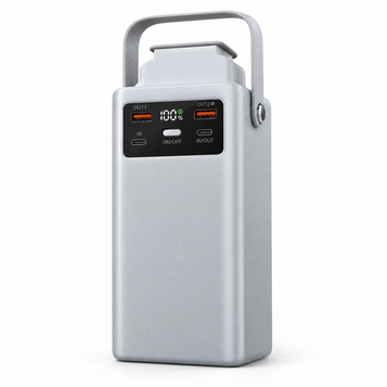 TODOMAX 60000mAh Power Bank 22.5W Fast Charging with Digital Display on white background