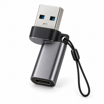 TD-LTE TD-A061 USB OTG Adapter on white background