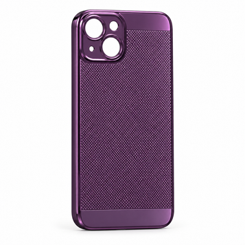 Purple textured iPhone 13 case