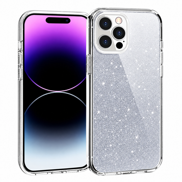 iPhone 14 Pro Crystal Glitter Case — square product photo