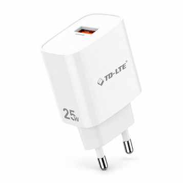 25W USB-A Wall Charger — white-background product photo