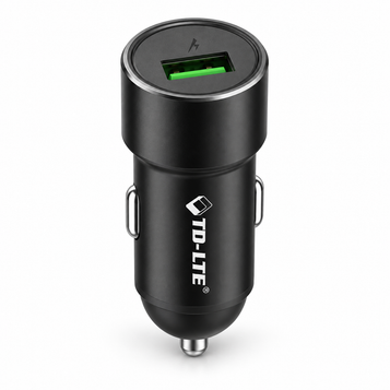 TD-LTE TD-PC268 18W USB-A Car Charger — white-background product photo
