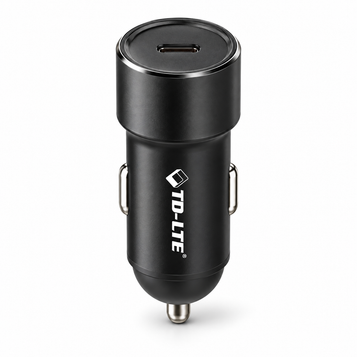 TD-LTE TD-PC267 30W USB-C Car Charger — white-background product photo