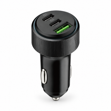 TD-LTE TD-PC226 75W Three-Port Car Charger — white-background product photo