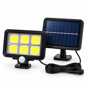 SL-F120 Solar Wall Lamp with Motion Sensor — white-background product photo