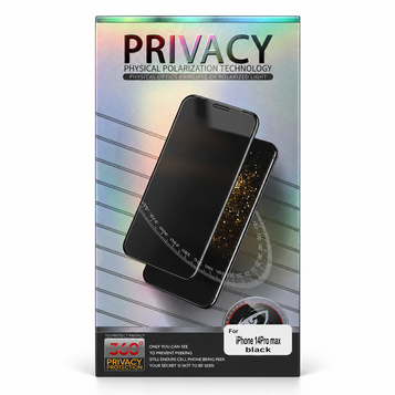 iPhone 14 Pro Max Privacy Screen Protector – Black